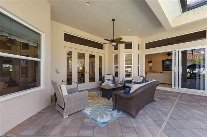 Covered area to relax