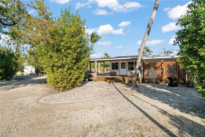 View of back of property featuring a patio