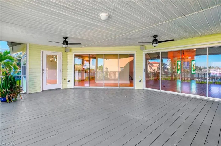 Spacious Outdoor deck off of Great room and Kitchen