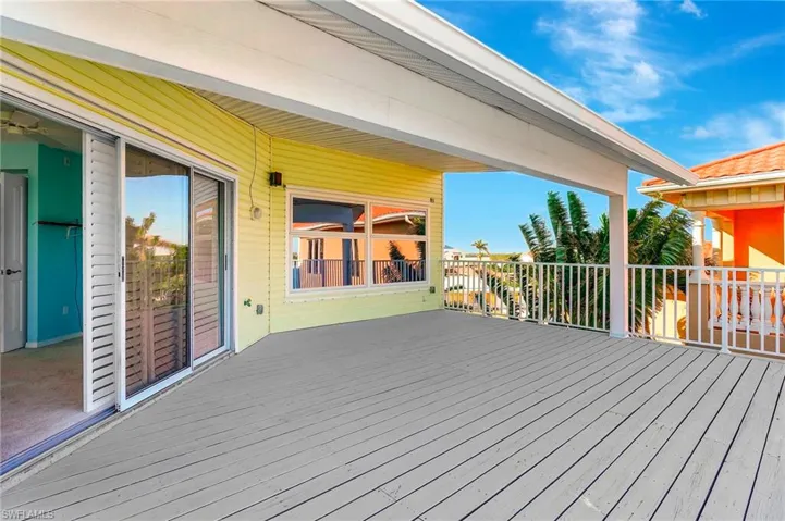 Outdoor Deck off of Primary Suite