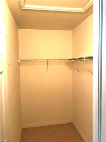 Primary closet