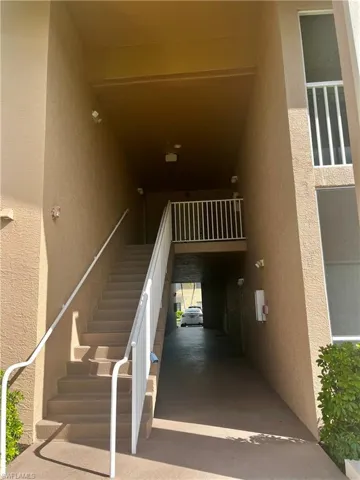 View of stairs