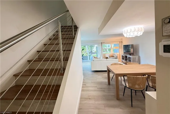 Townhouse style with upstairs