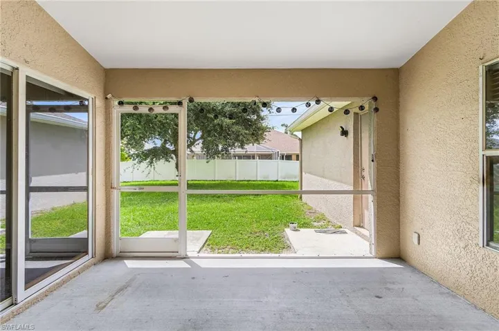 Unfurnished sunroom with plenty of natural light