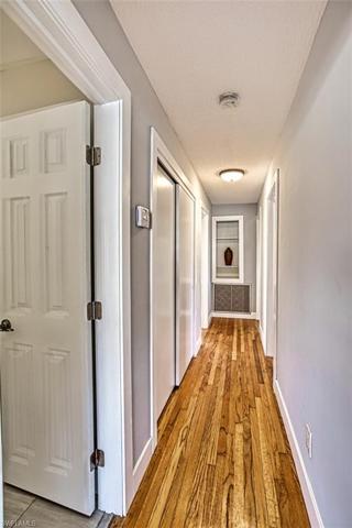 Hallway leading to the 3 bedrooms