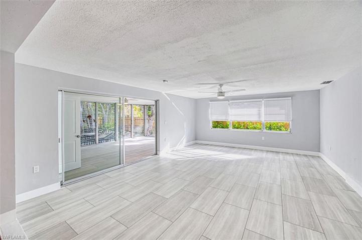 Family room leading into Florida room