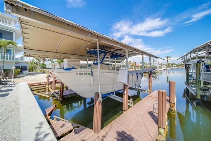 1996 SEA CAT BOAT (boat dock has been replaced since this photo was taken)