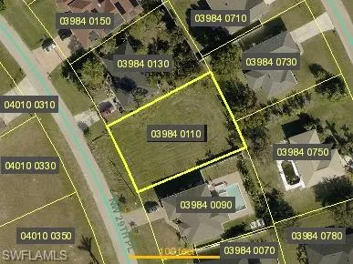 Aerial overview of property's location