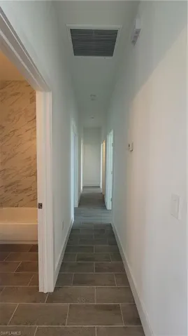 Hallway to bedrooms