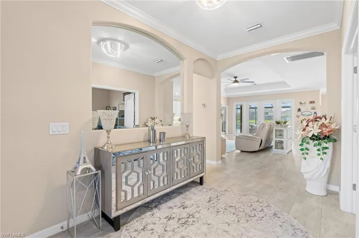 Double Door Entry and foyer