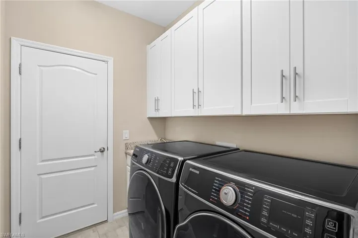 Laundry with sink