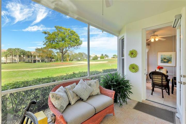 Access the lanai from the main living area and the kitchen.
