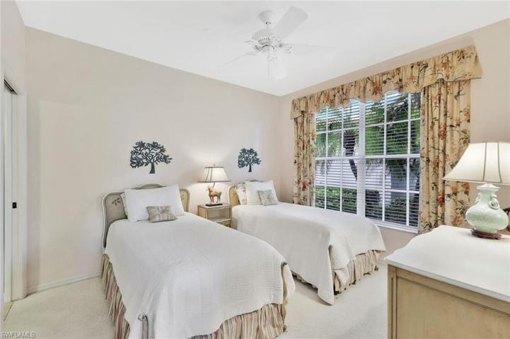 Guest bedroom, just off the dining room.