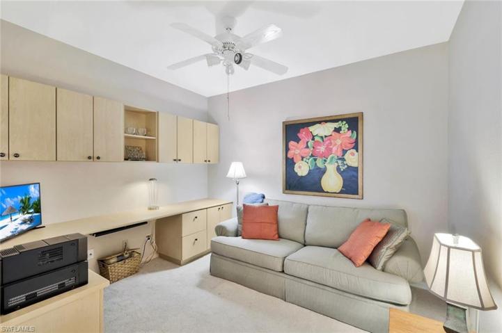 Den/office is privately tucked away.  Relax or work from home.
