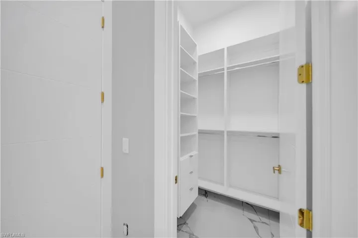 View of storage area