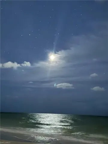 Water view featuring nearby beach