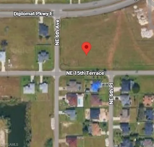 Map of property location featuring property boundaries highlighted