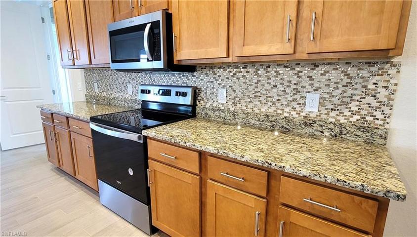 Newly added backsplash
