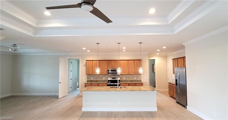 Newly added crown molding