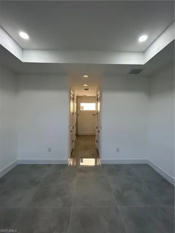 View of basement