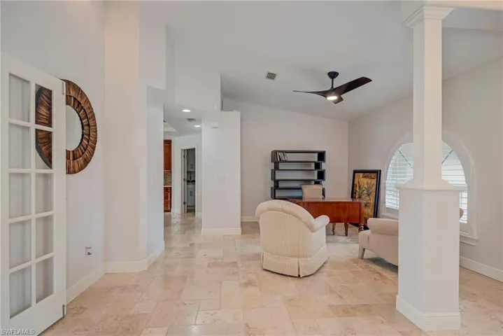 Can be used as a more formal dining area