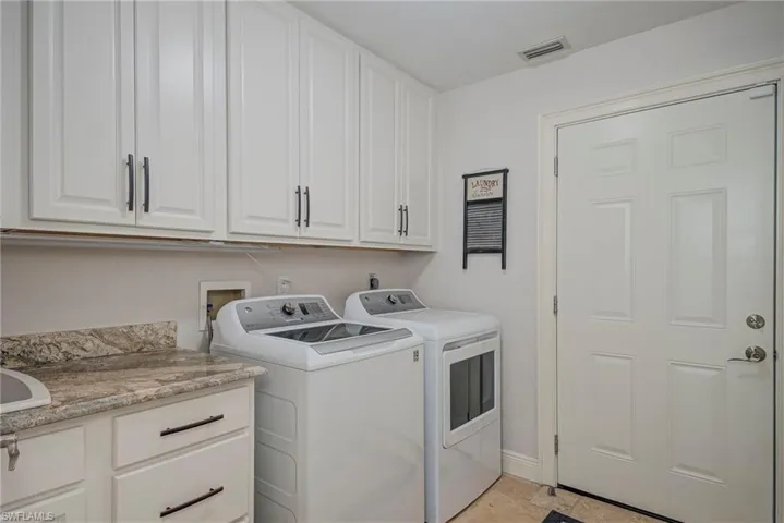 Lots of storage, Washer/Dryer and Sink