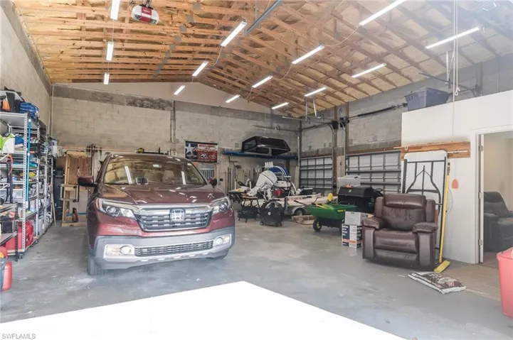 Air Conditioned and fully lit with loft storage as well.