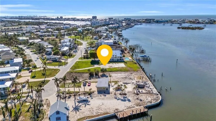 Drone / aerial view with a water view VIRTUALLY EDITED