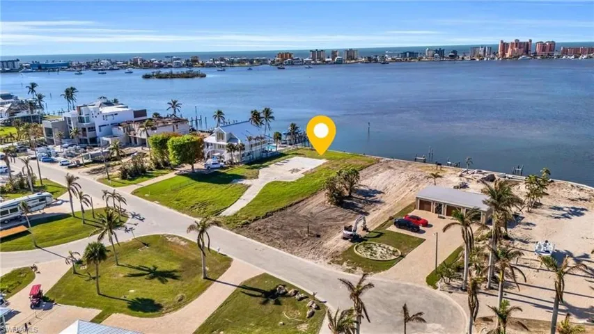 Drone / aerial view featuring a water view VIRTUALLY EDITED