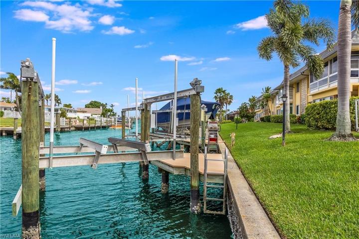 deeded boat slip w/ 10K lb. lift