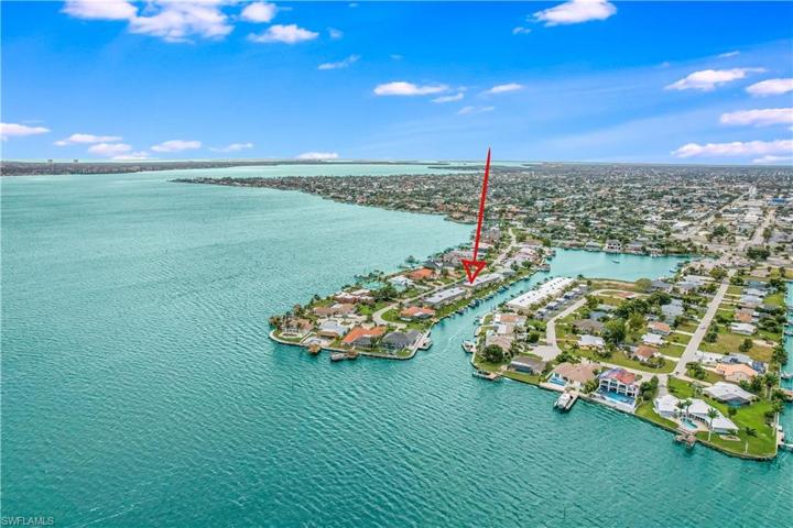 view down river toward the gulf