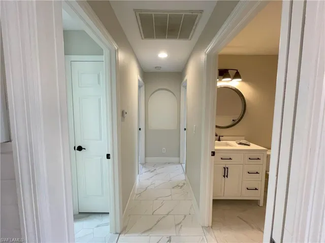 guest wing hallway