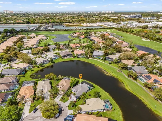 Aerial of home and location