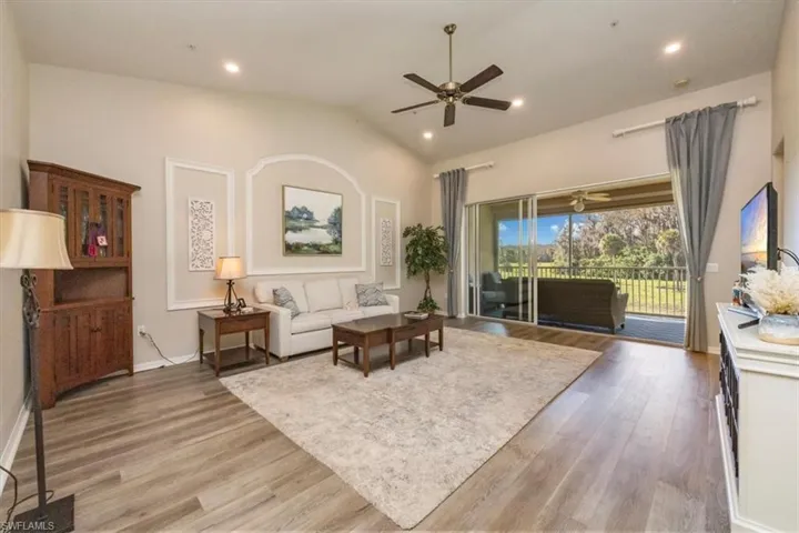 Vaulted Ceilings, New floors, Fans, Open Views