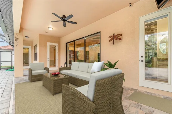 Virtually Staged Lanai