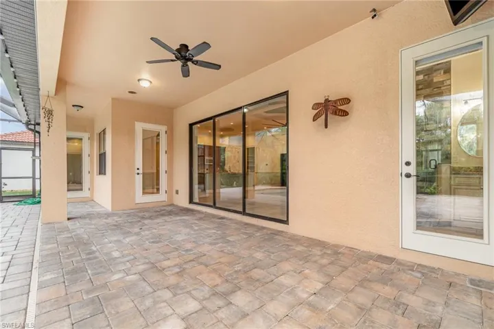 Paver patio