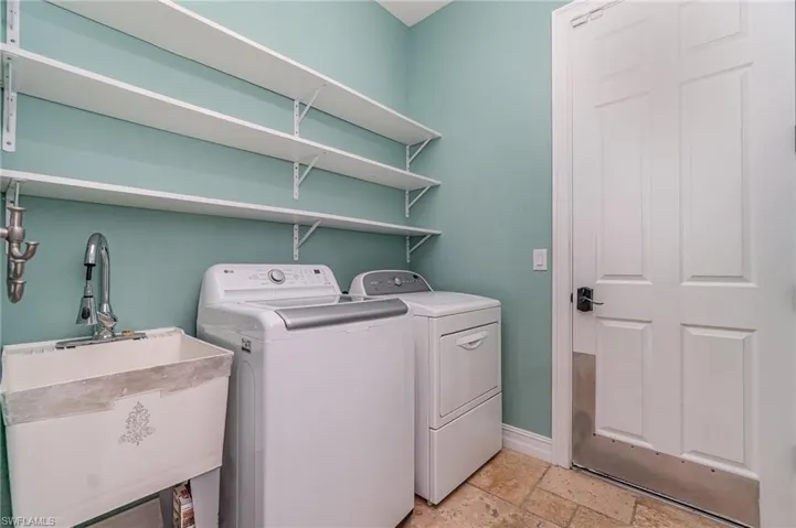 Washer and dryer included