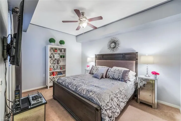 Master Suite has New, Grey-tone Carpet.
