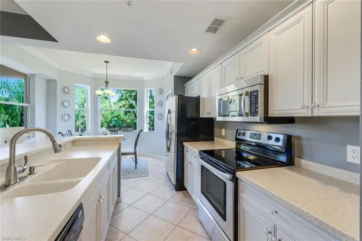 Updated SS Kitchen Appliances.