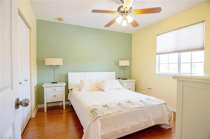 Attractive sunlit front second bedroom