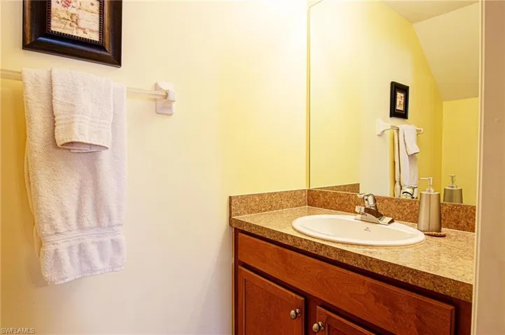 Downstairs half bath