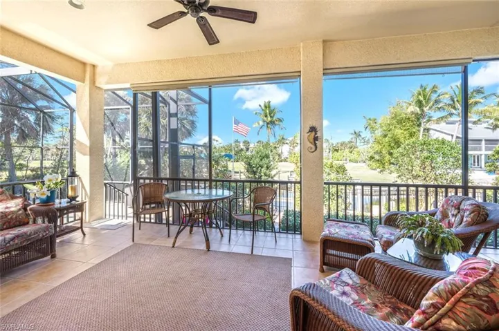 The lanai includes Ceramic Tile flooring