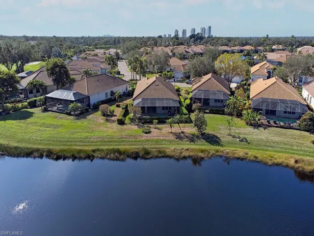 Rear view of home - plenty of lake views!