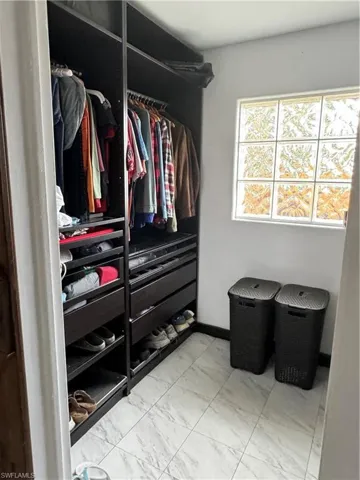 Master closet