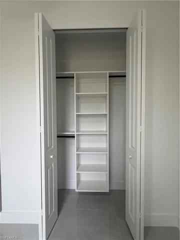 View of closet