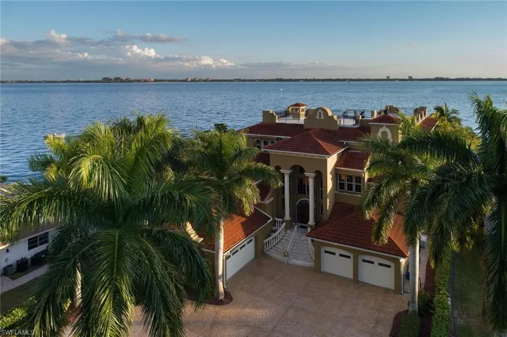 Aerial view of House