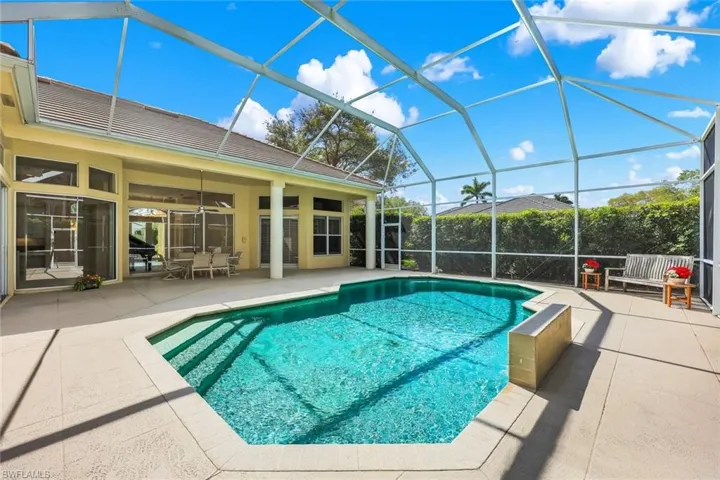 Screened-in pool and lanai