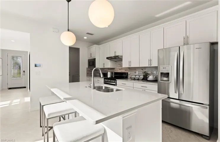 Photos are from a furnished model. Options for this home may vary.