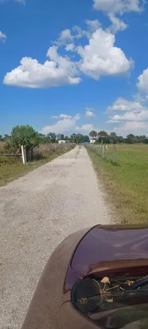 View of street with a rural view