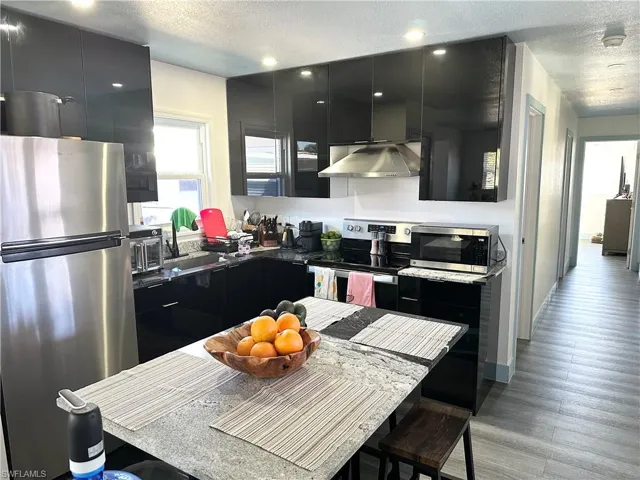 Stainless steel appliances